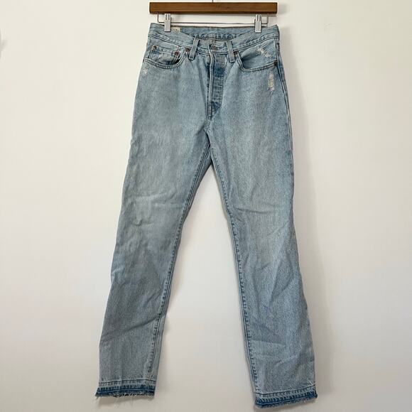 Levi's 501 90s Jeans Light Wash | W26, L30 - Picture 2 of 8